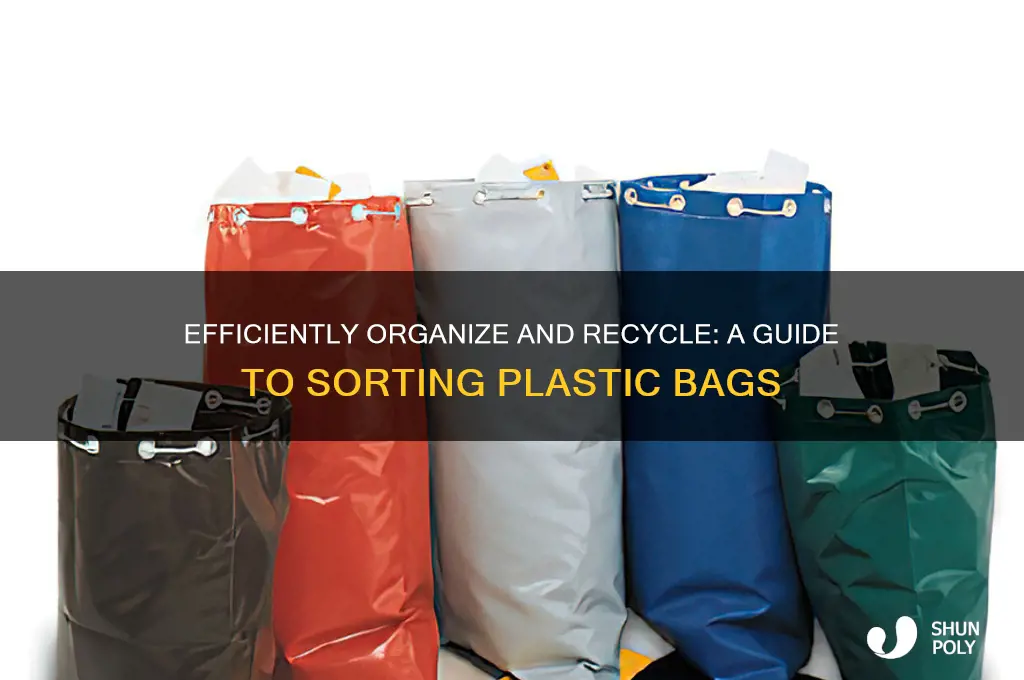 how to sort plastic bags
