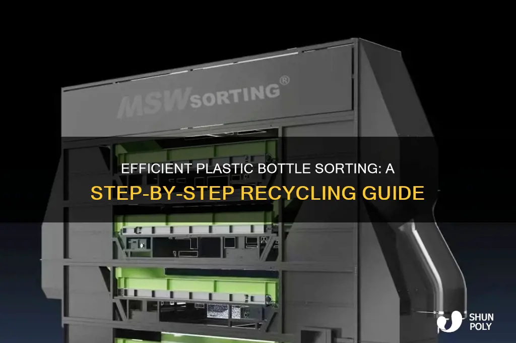 how to sort plastic bottles for recycling