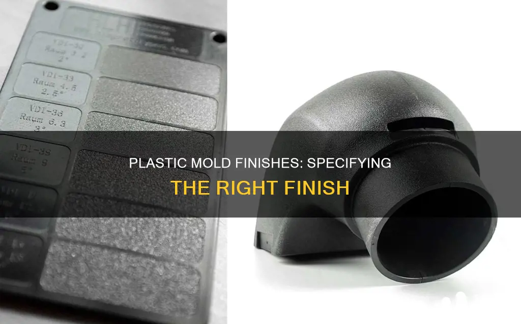 how to specify plastic mold finishes