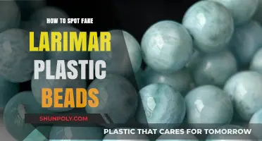 Authentic Larimar: Spotting Fake Plastic Beads