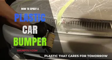 Spraying Plastic Car Bumpers: A Step-by-Step Guide