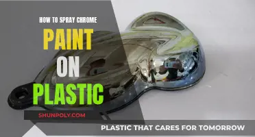 Spraying Chrome Paint on Plastic: Achieving a Perfect Finish