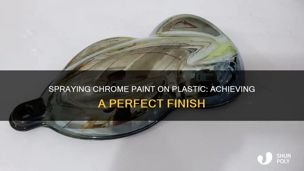 how to spray chrome paint on plastic