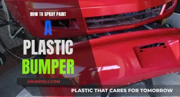 Spray Painting Plastic Bumpers: A Step-by-Step Guide
