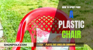 Spray Painting Plastic Chairs: A Step-by-Step Guide