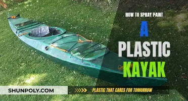 Spray Painting Kayaks: Plastic Makeover with Spray Paint