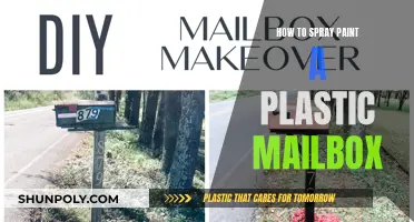Spray Painting a Plastic Mailbox: A Step-by-Step Guide