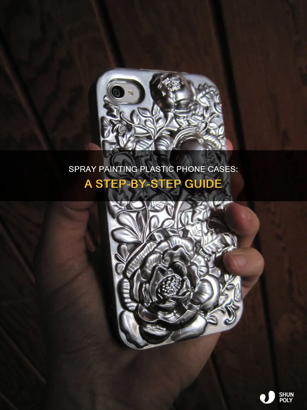 how to spray paint a plastic phone case