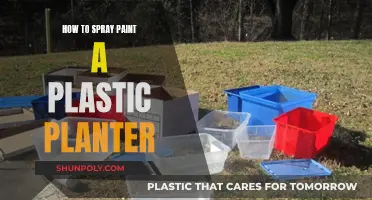 Spray Painting Plastic Planters: A Quick Guide to Success