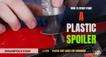 Spray Painting Plastic Spoilers: A Step-by-Step Guide