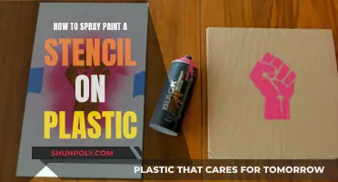 Spray Painting Stencils on Plastic: A Beginner's Guide