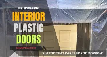 Spray Painting Interior Plastic Doors: A Step-by-Step Guide