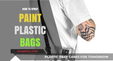 Easy DIY Guide: Spray Painting Plastic Bags for Creative Projects