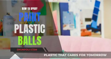 Spray Painting Plastic Balls: A Step-by-Step Guide