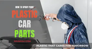 Spray Painting Plastic Car Parts: A Step-by-Step Guide