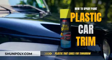 Spray Painting Car Trim: Transform Your Plastic Trim