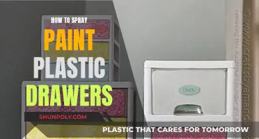 Spray Painting Plastic Drawers: A Step-by-Step Guide