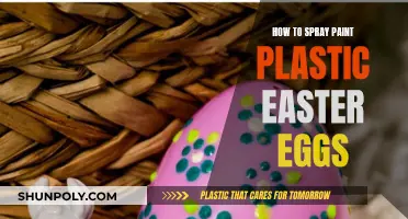 Spray Painting Plastic Easter Eggs: A Creative Guide