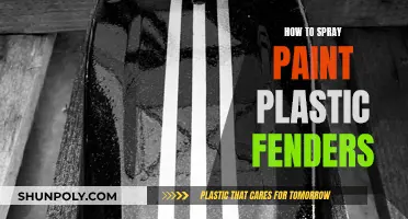 Spray Painting Plastic Fenders: A Step-by-Step Guide