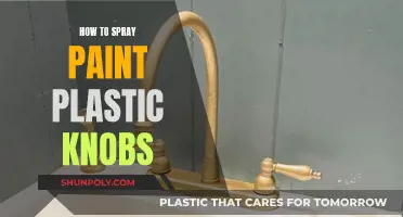 Spray Painting Plastic Knobs: A Step-by-Step Guide