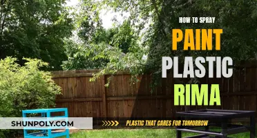 Spray Painting Plastic Rims: A Step-by-Step Guide