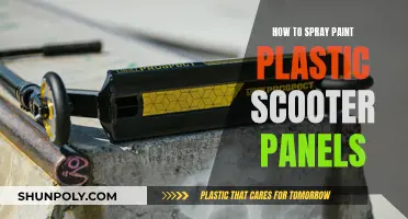 Spray Painting Plastic Scooter Panels: A Step-by-Step Guide