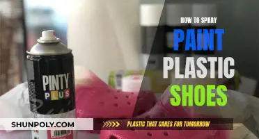 Spray Painting Plastic Shoes: A Step-by-Step Guide