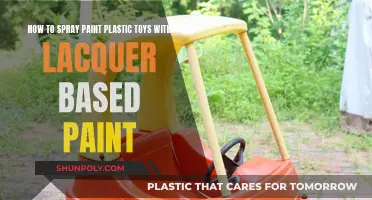 Spray Painting Plastic Toys: Lacquer-Based Paint Application Guide
