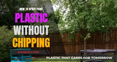 Spray Painting Plastic: Avoid Chipping with These Tips