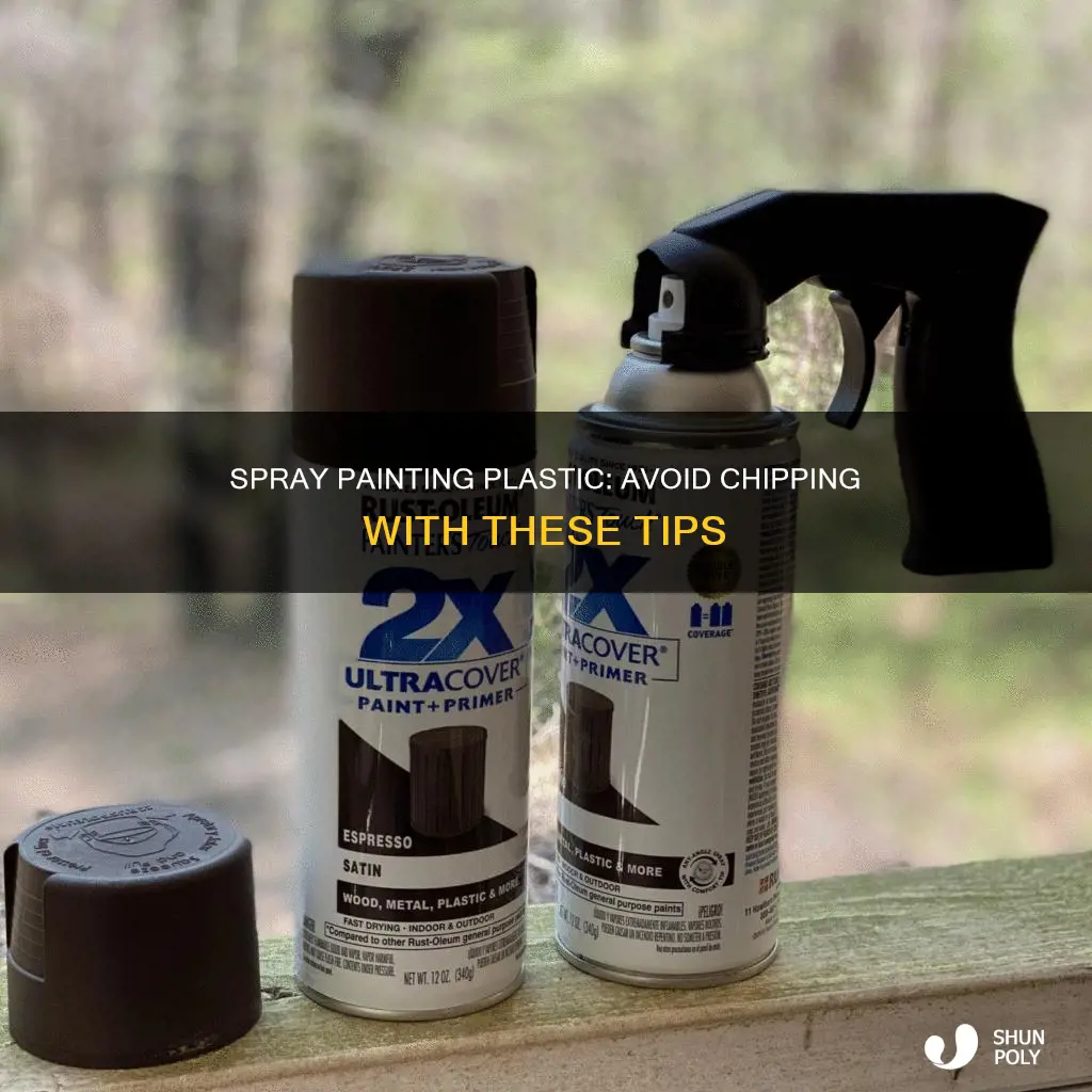how to spray paint plastic without chipping