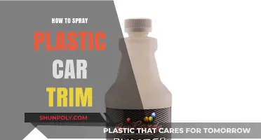 Spraying Car Trim: Tips for a Flawless Finish