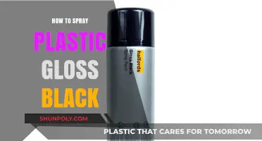 Spraying Plastic Gloss Black: A Comprehensive Guide