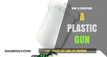 Spray-painting Plastic Guns: A Step-by-Step Guide