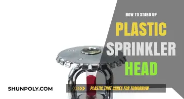 Repairing Sprinkler Heads: A Guide to Fixing Plastic Sprinkler Heads