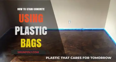 Easy DIY Concrete Staining with Plastic Bags: A Step-by-Step Guide