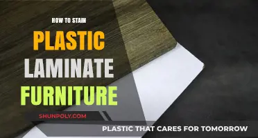 Staining Plastic Laminate Furniture: A Step-by-Step Guide