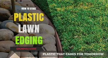 Staking Plastic Lawn Edging: A Step-by-Step Guide