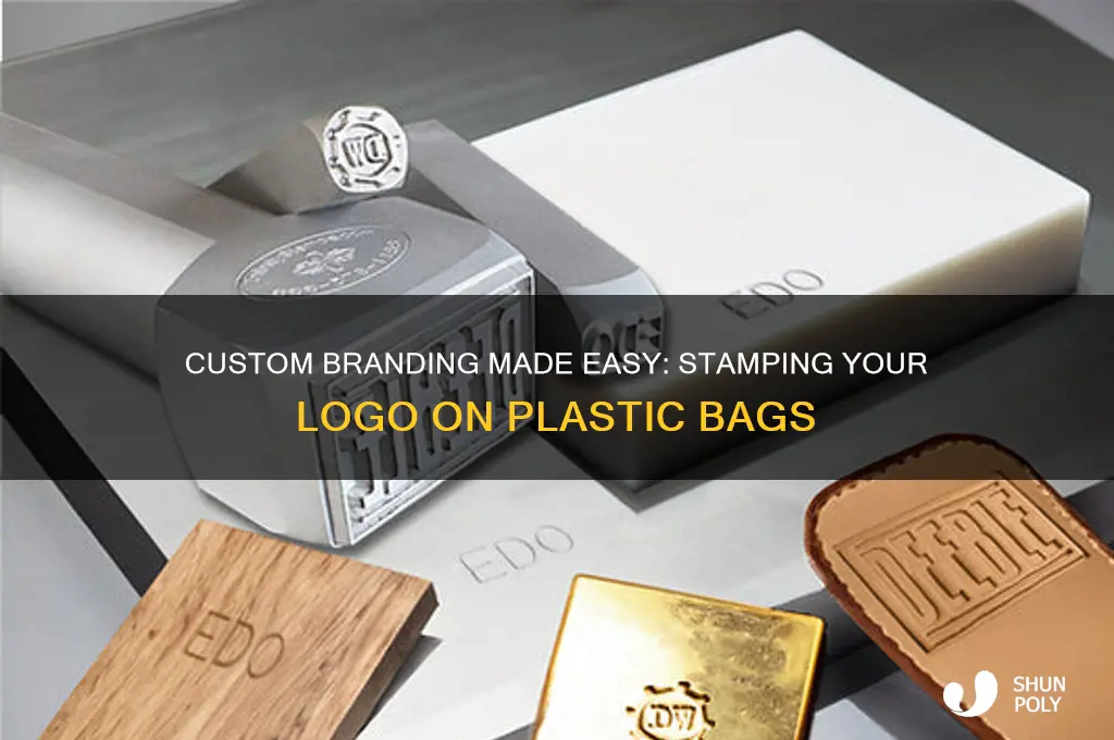 how to stamp logo plastic bag