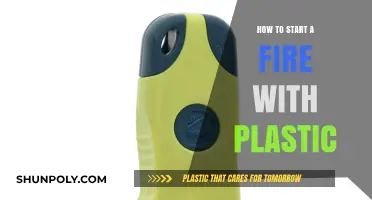 Creating Fire with Plastic: A Survival Guide