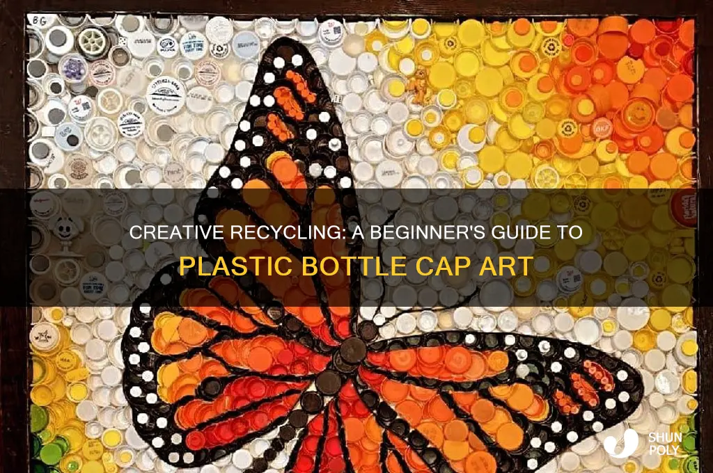 how to start a plastic bottle cap art