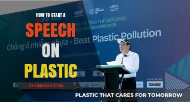 The Plastic Problem: Crafting a Compelling Speech Introduction