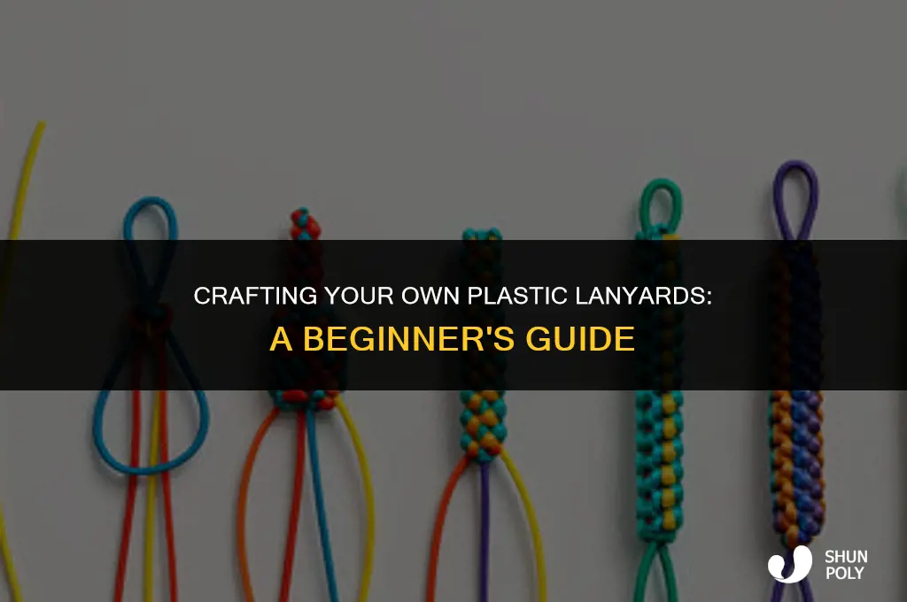 how to start plastic lanyard