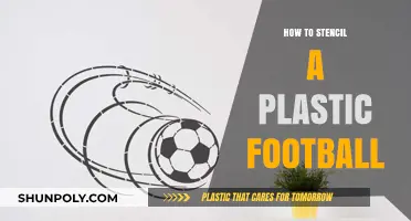 Stenciling a Plastic Football: Easy Steps to Success