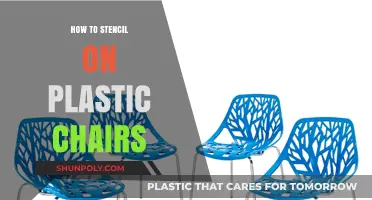 Stenciling Plastic Chairs: A Creative Guide