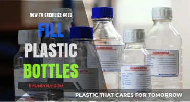 Sterilizing Cold Fill Plastic Bottles: A Complete Guide for Safe Use
