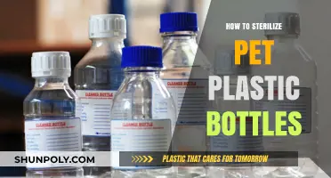 Sterilizing Pet Plastic Bottles: A Safe and Simple Guide
