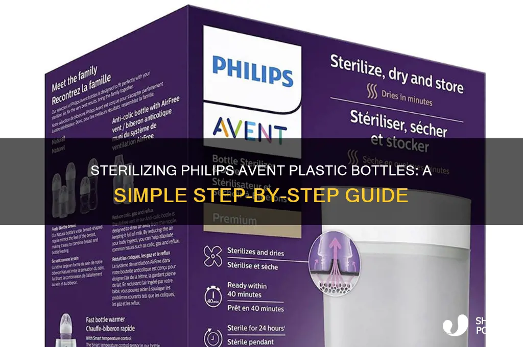 how to sterilize philips avent plastic bottles