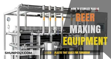 Sanitizing Plastic Beer Gear: A Step-by-Step Guide