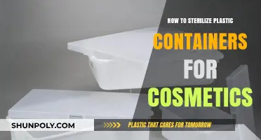 The Right Way to Sterilize Plastic Containers for Cosmetics