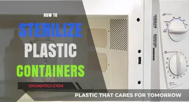 Effective Ways to Sterilize Plastic Containers at Home
